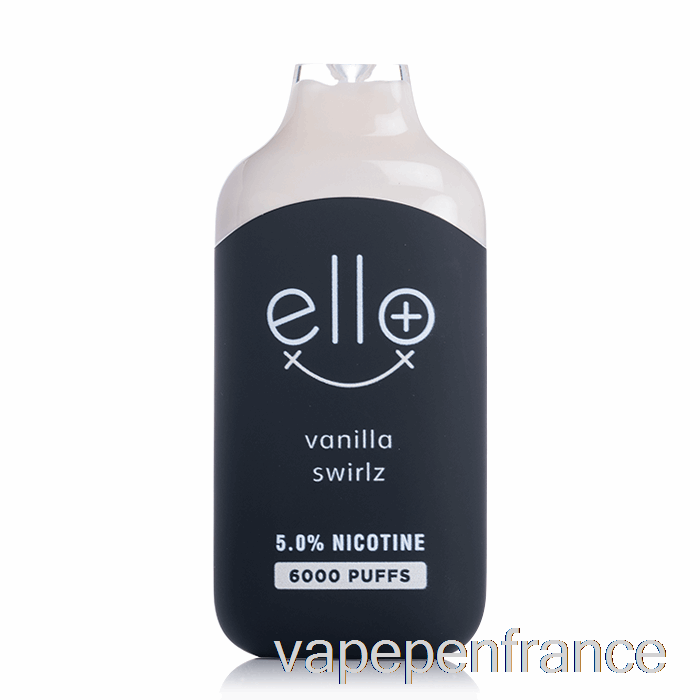 Blvk Ello Plus 6000 Stylo Vape Jetable Tourbillonnant à La Vanille